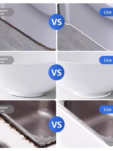 Plastic steel mud waterproof and mildew-proof kitchen and bathroom sealant bathroom gap filling glue sealing plug leakage king mud leak repair