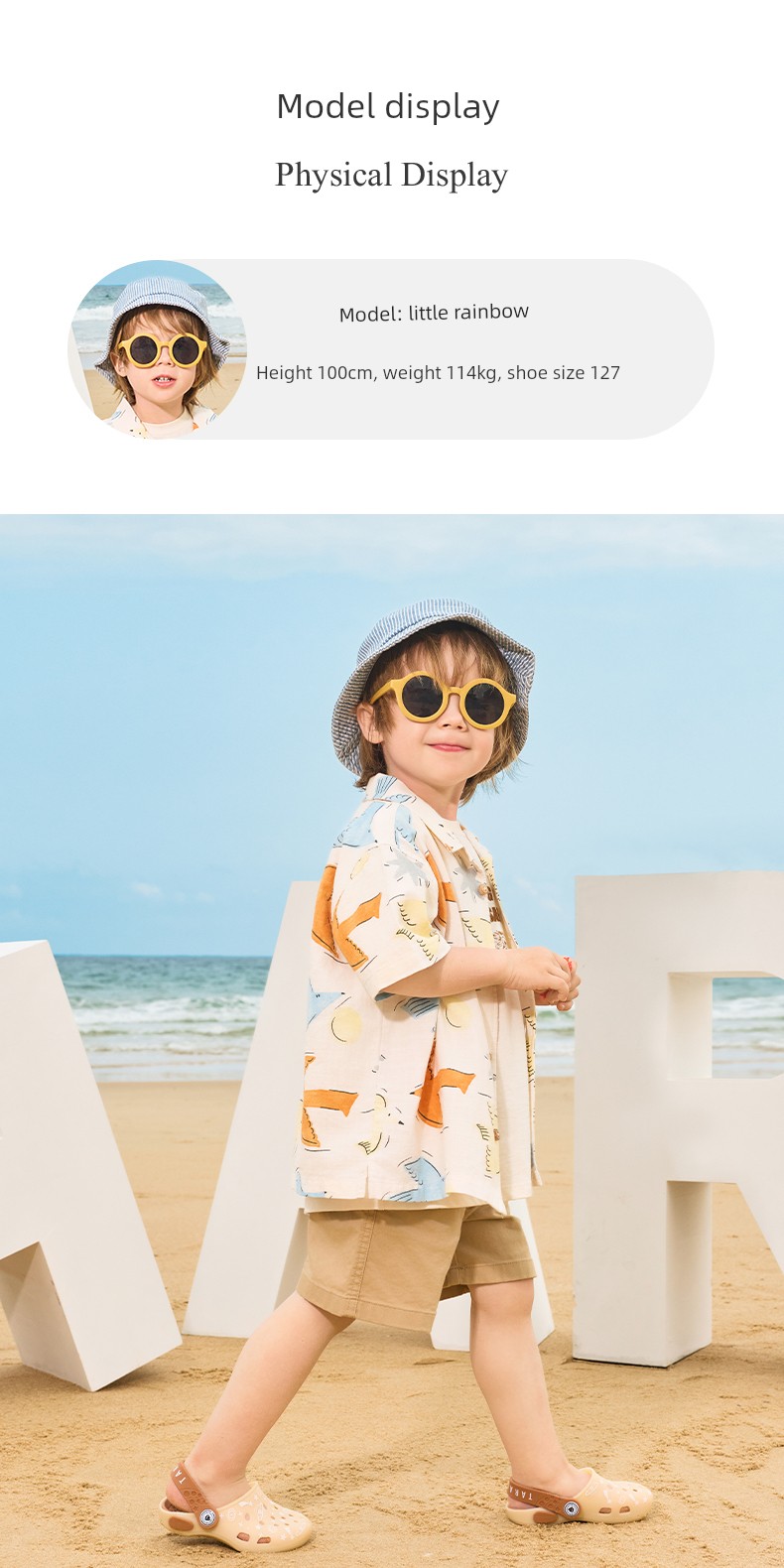 Tyrannis Children's Clogs Are Soft and Comfortable, Quick-Drying, Odor-Resistant, and Suitable for Both Boys and Girls for Beach and Seaside Use — 11
