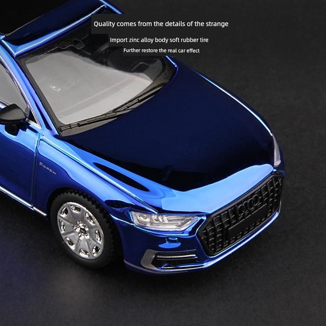 Maisdi A6L 1 64 Audi A8L alloy car model simulation collection sedan A8LHorch version
