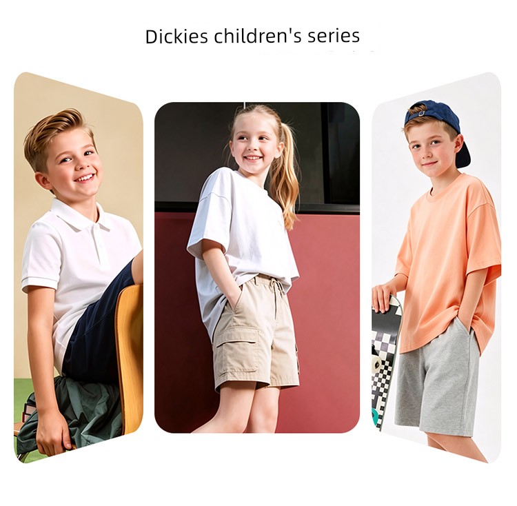 Dickies Kidsren's Sports Shoes New Style Medium and Large Kidsren's Velcro Anti-Slip Outdoor Hiking Shoes Soft-Soled Running Shoes — 9