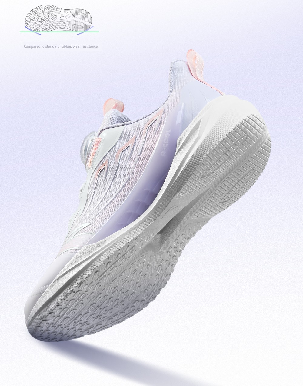 Ride the Wind 2 | Anta Kidsren's Sports Shoes, Girls' Running Shoes, 2026 Early Autumn Kidsren's Shoes, Professional Running Shoes for Students and Girls — 17