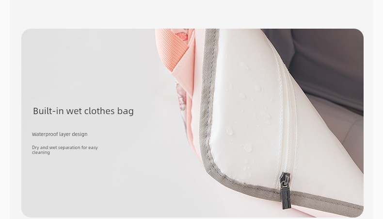 Bubbletree Mommy Bag Large Capacity Mother and Baby Lightweight Bag for Going Out New Style Multi-Functional Backpack — 19
