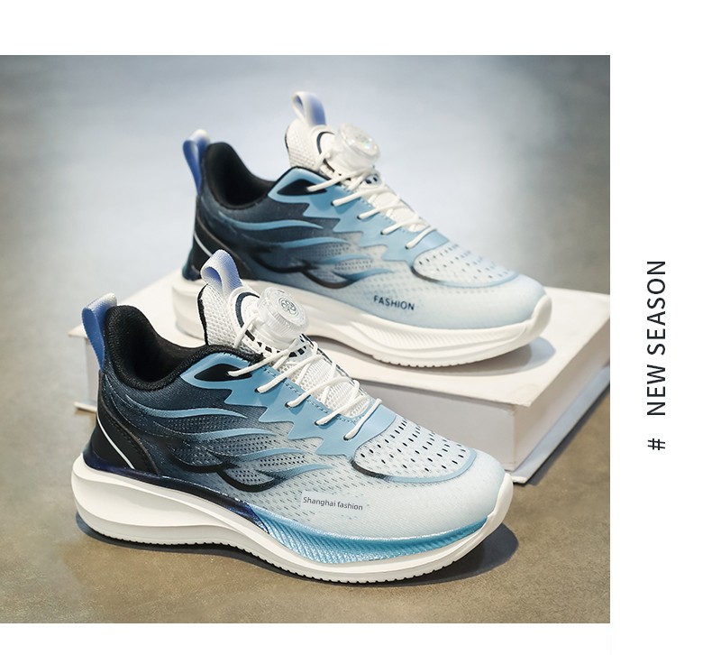 Children's Shoes, Boys' Autum Sports Shoes, Breathable Soft-Soled Light Running Shoes, 2026 New Model, Medium and Large Kidsren's Mesh Kidsren's White — 27