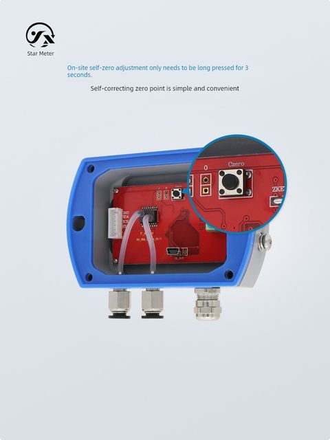 Xingyi CCY30 micro-differential pressure transmitter RS485 high-precision 4-20mA measurement gas explosion-proof pressure differential sensor