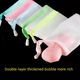 Thickened colorful ribbon facial cleanser handmade soap bubble net soap bag soap net storage face wash bath soap net bag