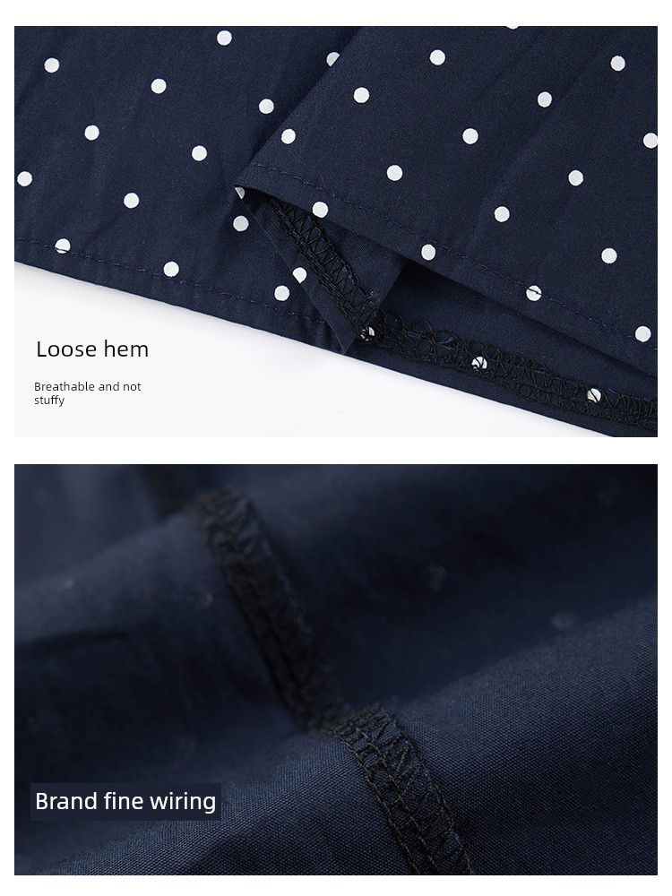 Muyuan Lion Maternity Skirt with No Belly Support + Short Sleeve Summer Slimming Mid-Length Anti-Wrinkle Quick-Dry Umbrella Skirt Two-Piece Set — 4