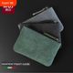 Japanese imported printless MUJ fur coin wallet men's large-capacity certificate bag storage card bag storage bag new year