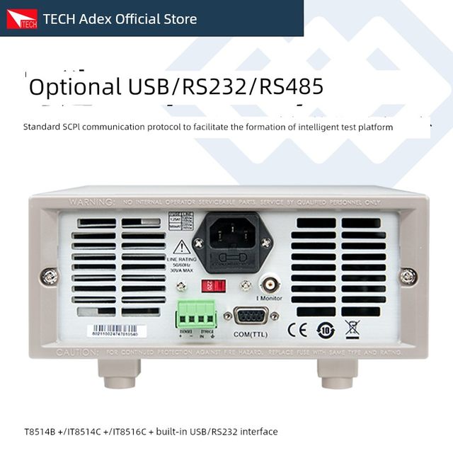 ITECH Adex DC electronic load tester IT8511A+ programming 8512A/13C/10/12B