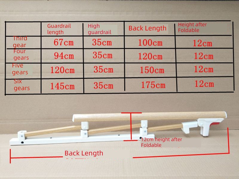 children thickening aluminium alloy household Handrail Bed guard
