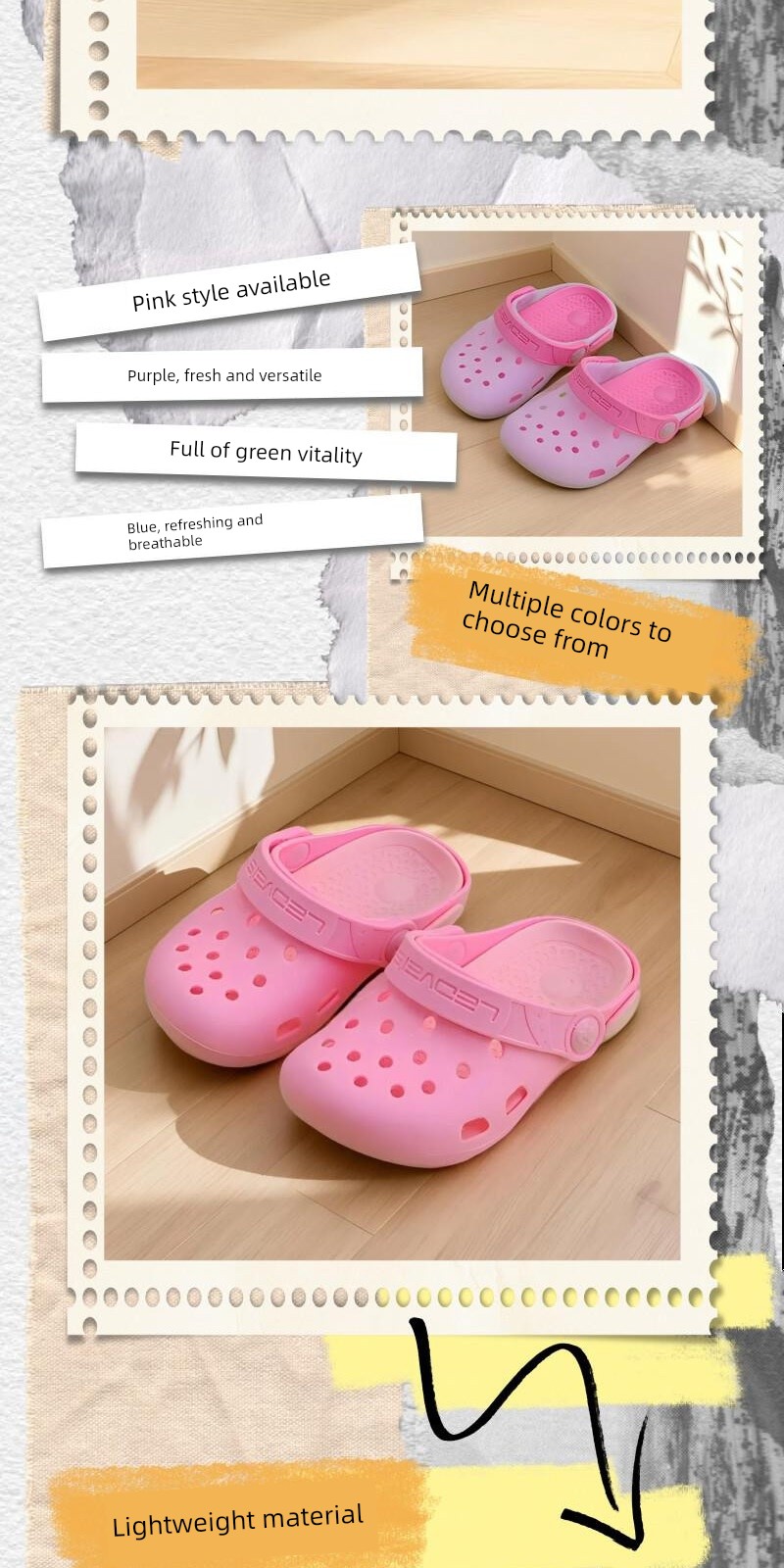 Kids Summer Soft Bottom Man and Woman Cartoon Beach Sandals — 3
