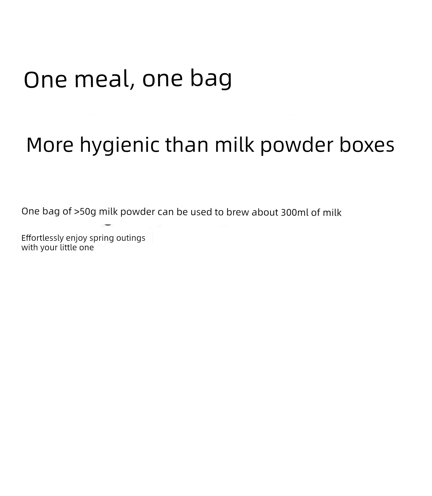 Portable Disposable Aluminum Foil Milk Powder Bags, Food-Grade Small Bags for Fresh Storage, Travel Storage Bags, Sterile Sealed Packaging Boxes — 20