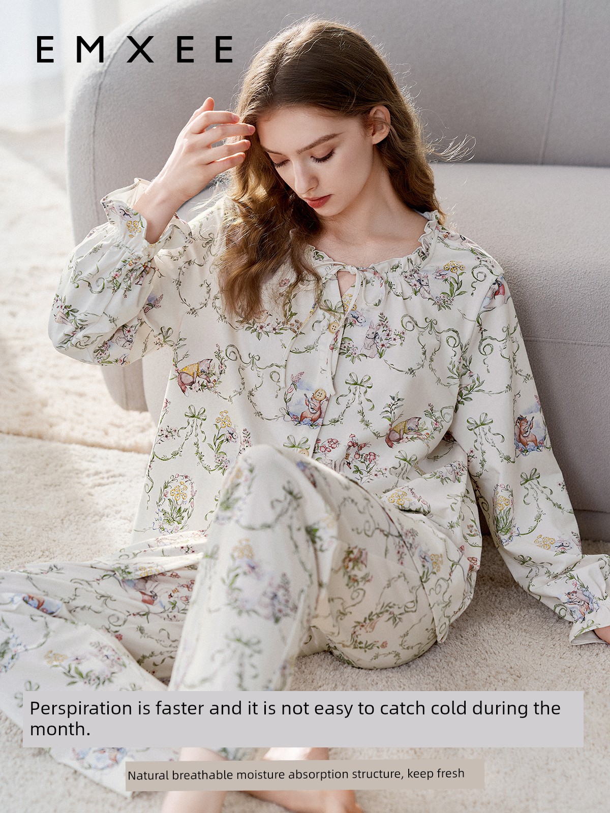 Xichun Autumn Cotton Maternity Homewear Chest Pad — 2
