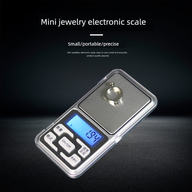 Accurate portable balance mini jewelry scale electronic scale 0.01g high-precision tea weighing gold scale small scale