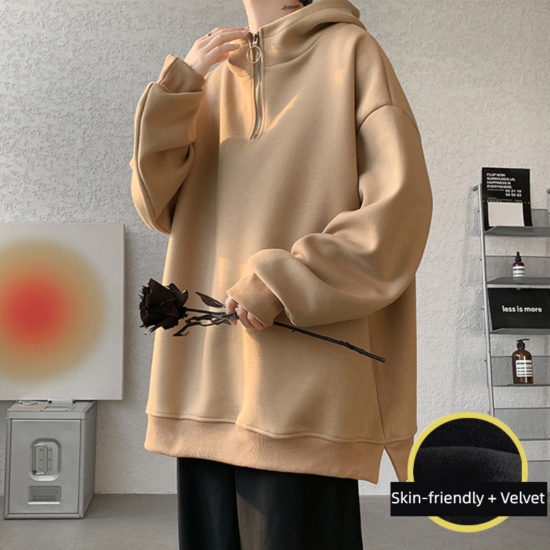 Pounds Retro Autumn and winter over size Hooded Sweater