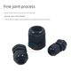 Metric M nylon cable waterproof joint M12 plastic cable 25 fixing head 10 grid granular head 16 lock 20mm