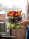 Frost Mountain drain basket set multi-layer microwave oven household rice basket filter water living room kitchen fruit washing basin