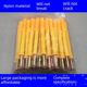 Small yellow fish plastic expansion tube expansion screw bolt expansion plug rubber plug with self-tapping 6/8/10/12mm