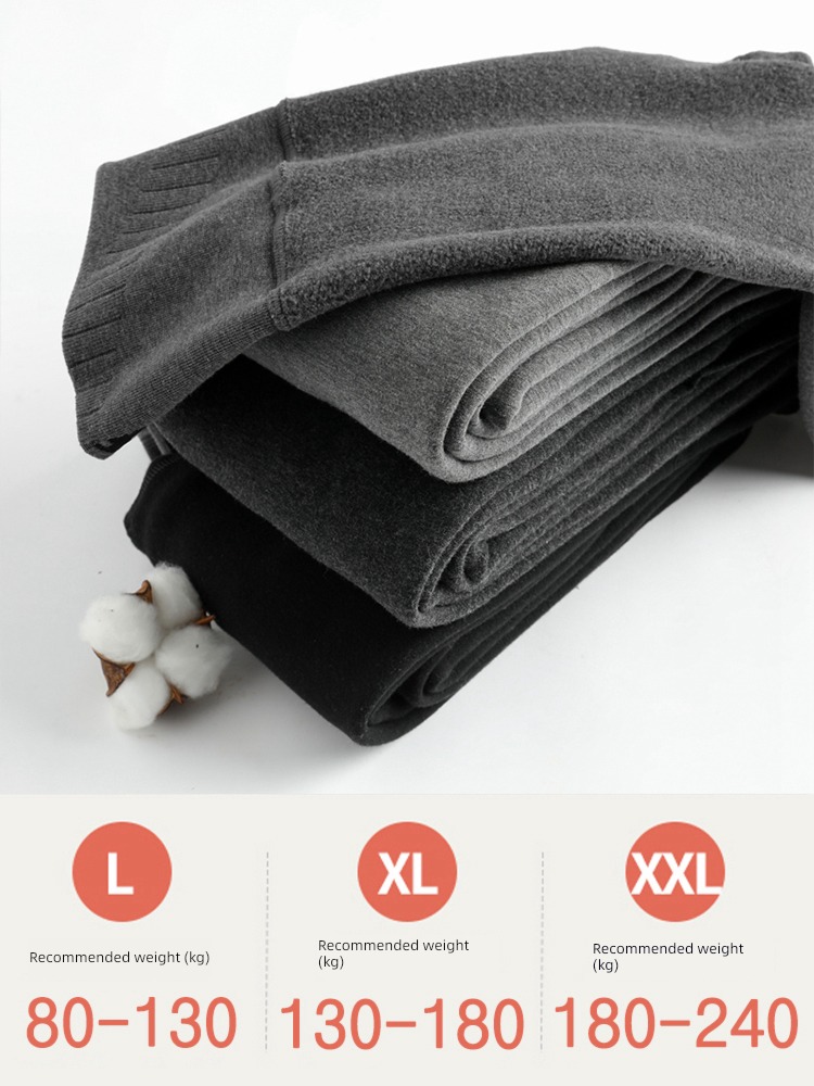 Autumn and winter High waist The abdomen Step on one's feet Fat mm Plush Leggings