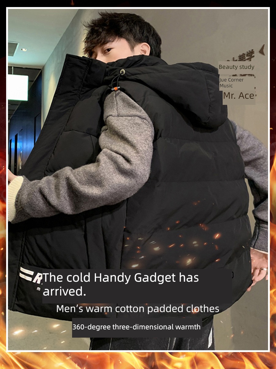 Hooded Hot money Cold proof keep warm clothes winter clothes Down cotton