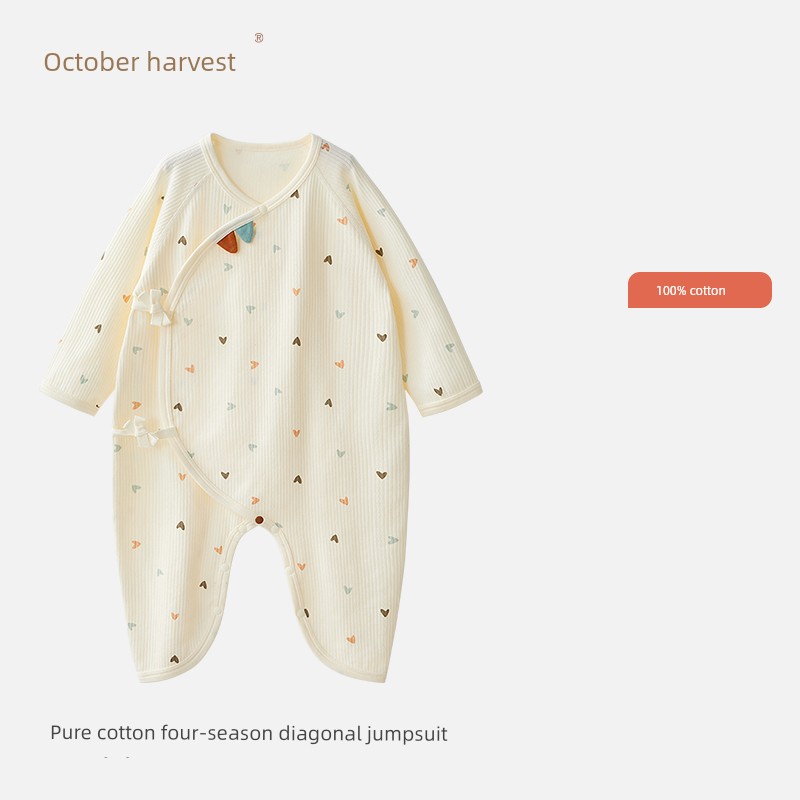 [119 Yuan/Choose Any 3 Items] October Crystal Four Seasons Baby Clothes Romper Baby Jumpsuit Baby Clothes — 3
