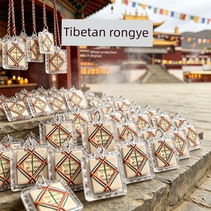 Protective Waterproof Amulet Tibetan Sangye S Traditional Handmade King Gesar White Tara Vajra Authentic Product Wholesa