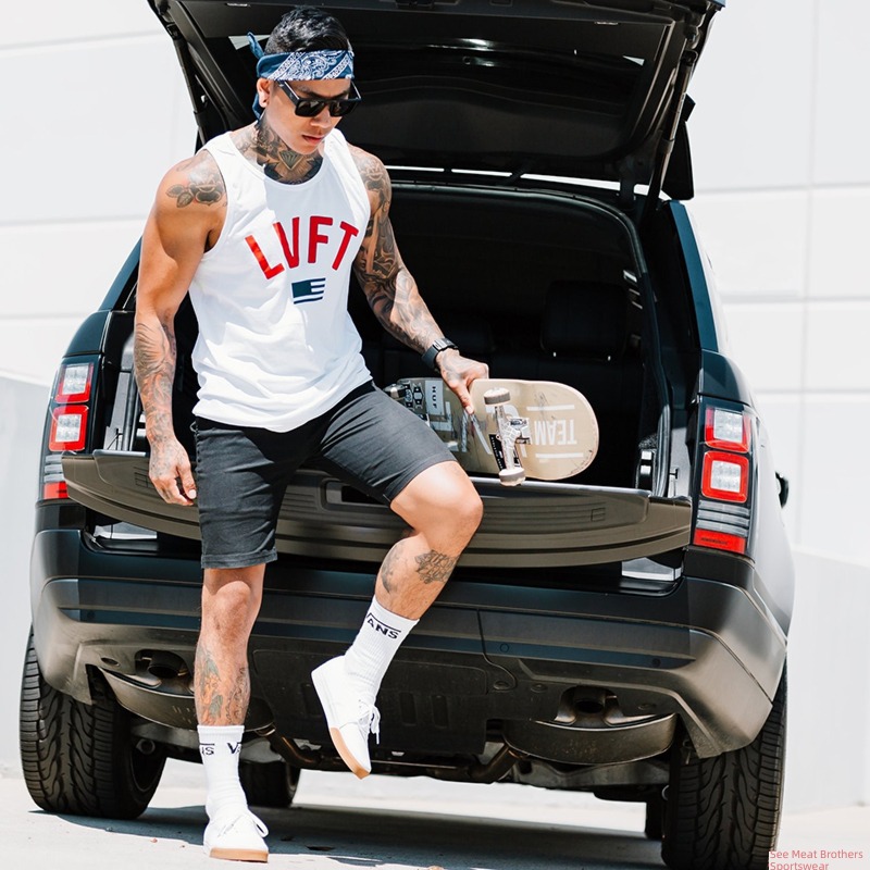 Muscle brothers Absorb sweat go to the gym summer motion vest
