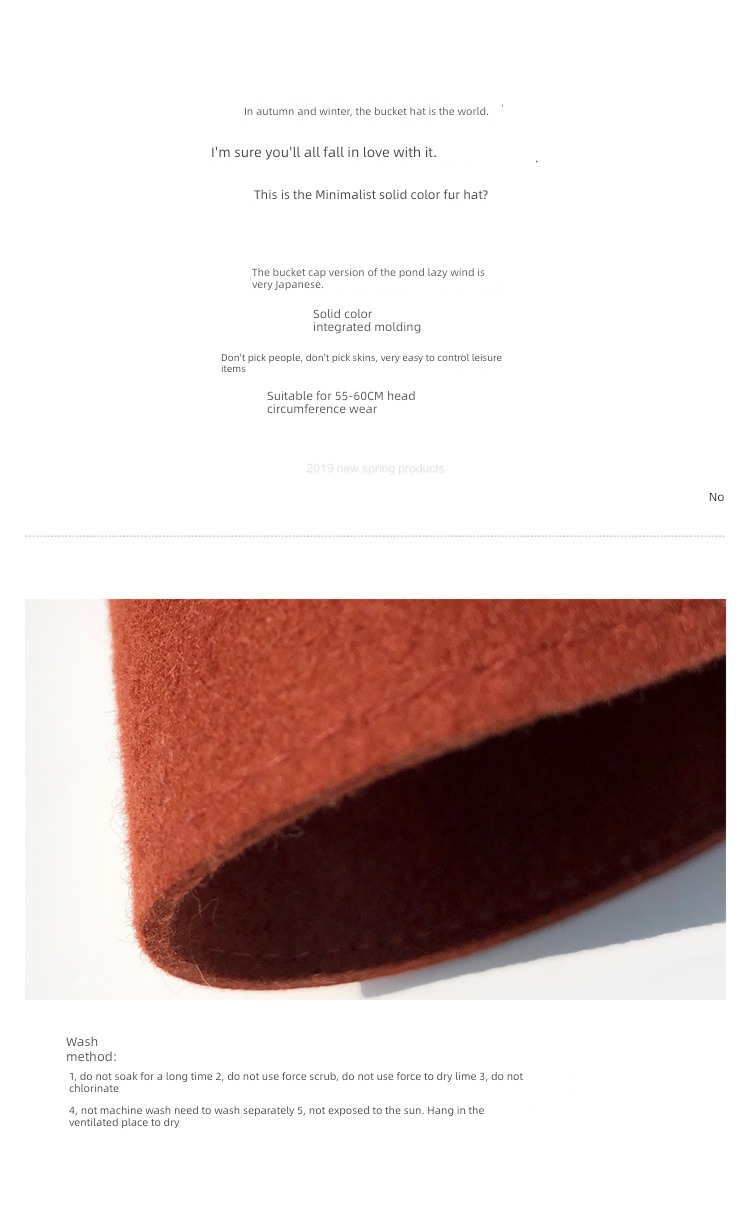 female Autumn and winter two-sided Bell type Versatile Online red money Fisherman hat