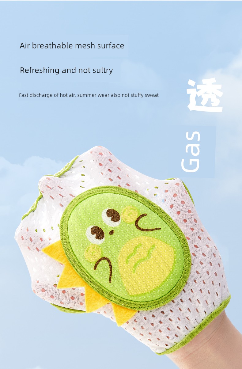 Baby Knee Pads for Crawling, Baby Knee Protectors, Children's Crawling Anti-Fall Elbow Pads, Summer Thin Breathable Style — 4