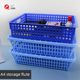 10-pack file frame accounting financial voucher storage basket bill basket office desk file blue plastic box multi-functional sorting data basket desktop supplies official documents basket a4 storage rack frame