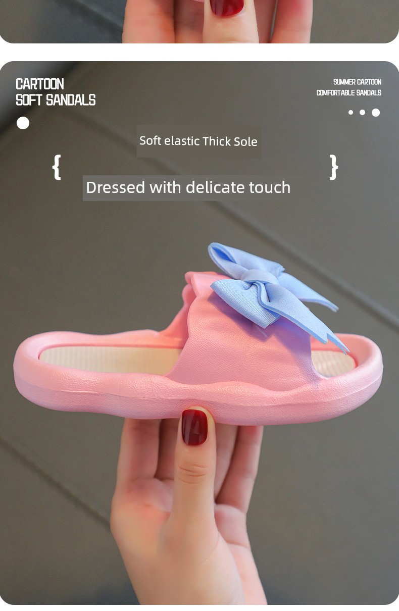 Summer Non-Slip Poop Feeling Home Outdoor Girls' Slipper — 14