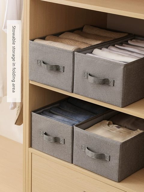 Tianzong Clothes and Pants Storage Artifact Household Drawer-style Wardrobe Layered Jeans Sweater Separated Storage Box