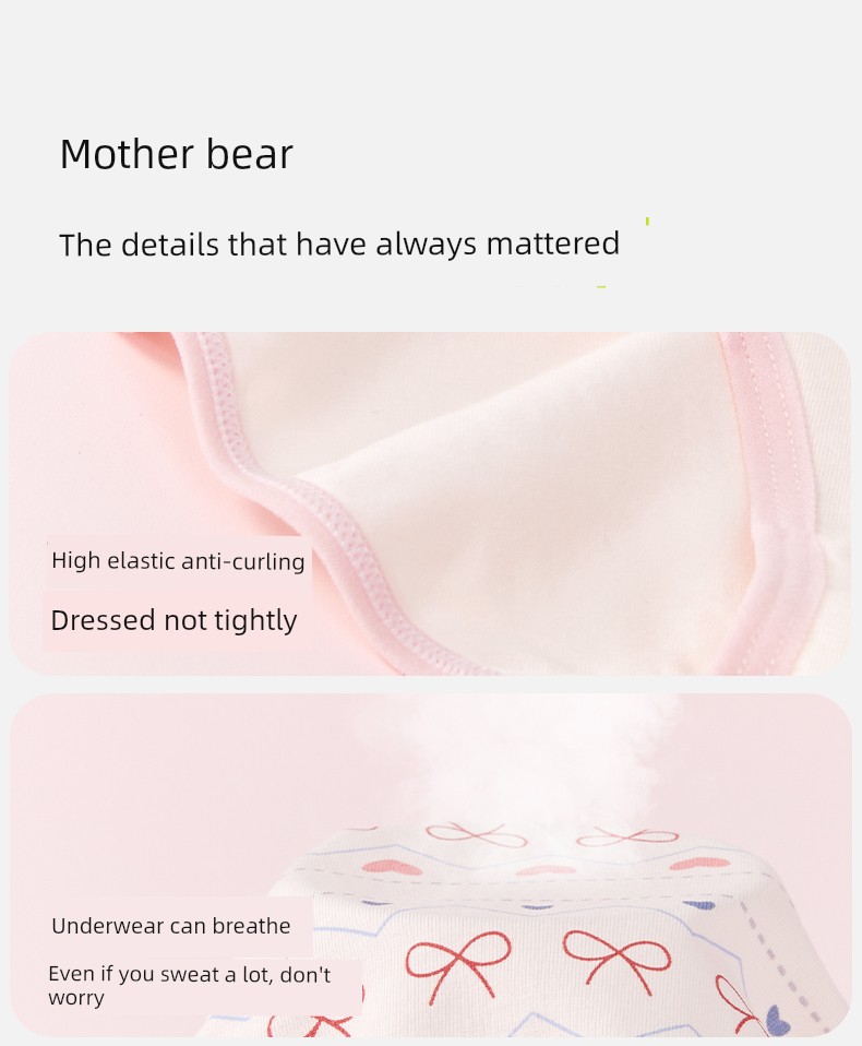 Girl Underwear Pure Cotton Briefs New Arrival Girls' Cotton Class a Baby Girl Kids Boxer Shorts Girls' Pants — 19
