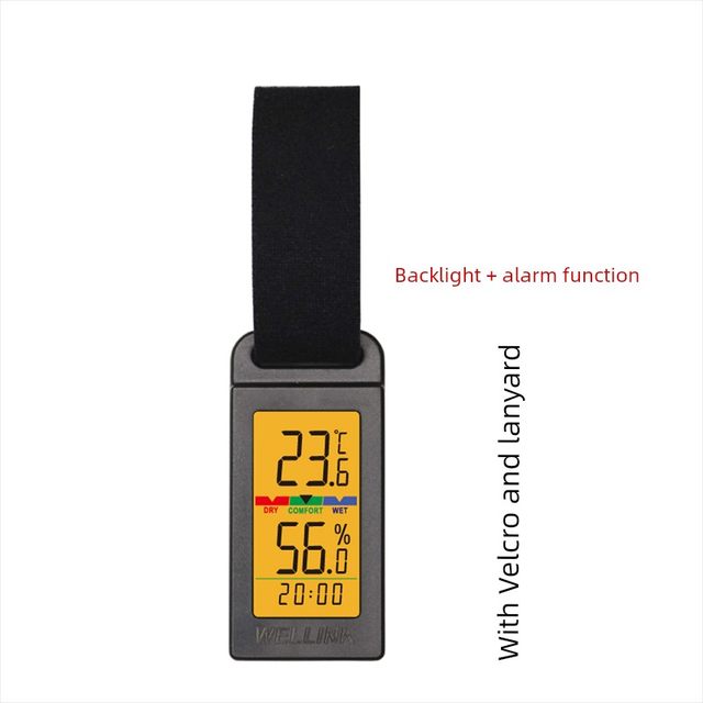 Indoor and outdoor thermometer Electronic temperature hygrometer High precision high and low temperature resistant thermometer Car outdoor thermometer