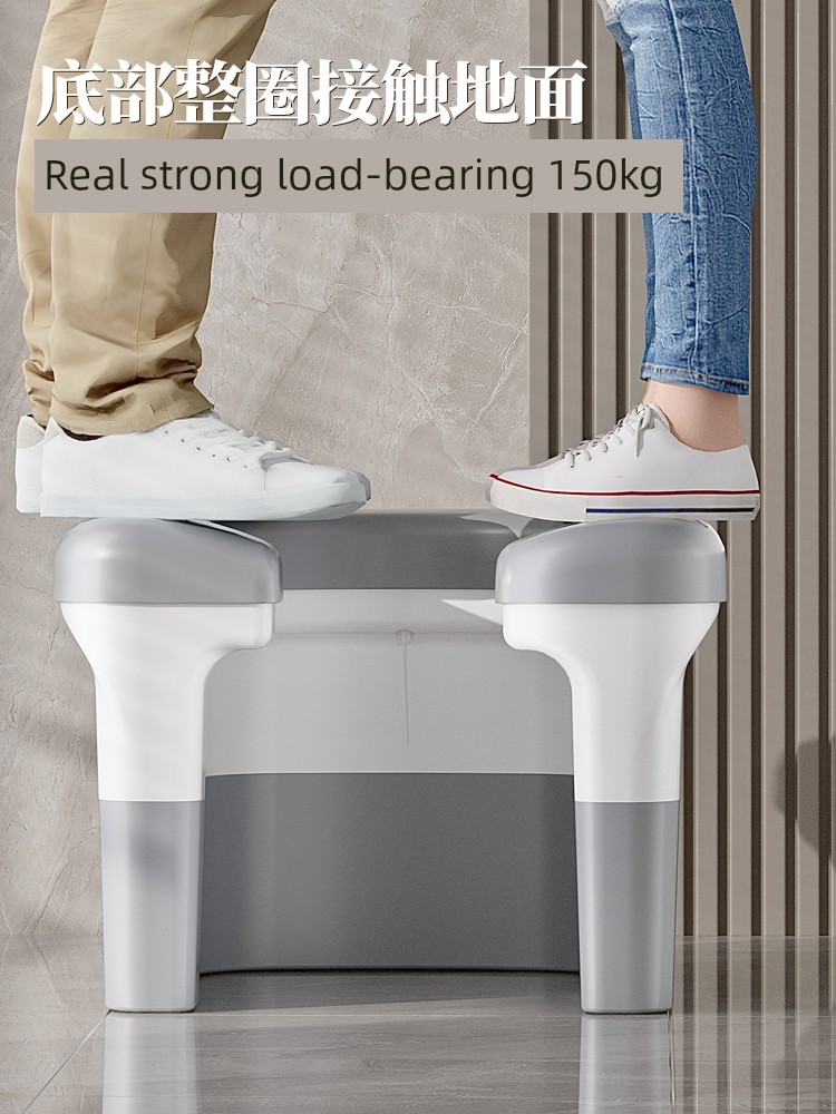 Portable Toilet Chair for Pregnant Women and Elderly People, a Mobile Toilet Seat for Squatting, a Portable Toilet Aid — 4