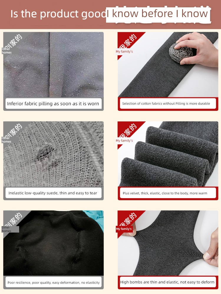 thickening elastic force Self-cultivation Show thin High waist Step on one's feet Leggings