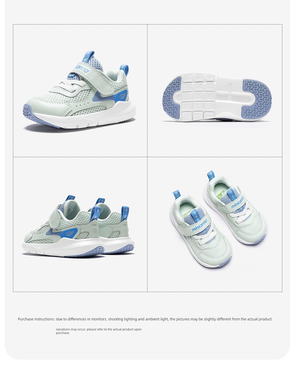 Anta Toddler Shoes, New Summer Models for Men and Women, Baby Shoes, Infant Shoes, Breathable Mesh Sneakers, Soft-Soled Children's Shoes — 18