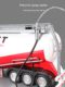 Water-sprayed super large oil tanker model boy heavy duty cement tanker alloy toy car simulation transport vehicle