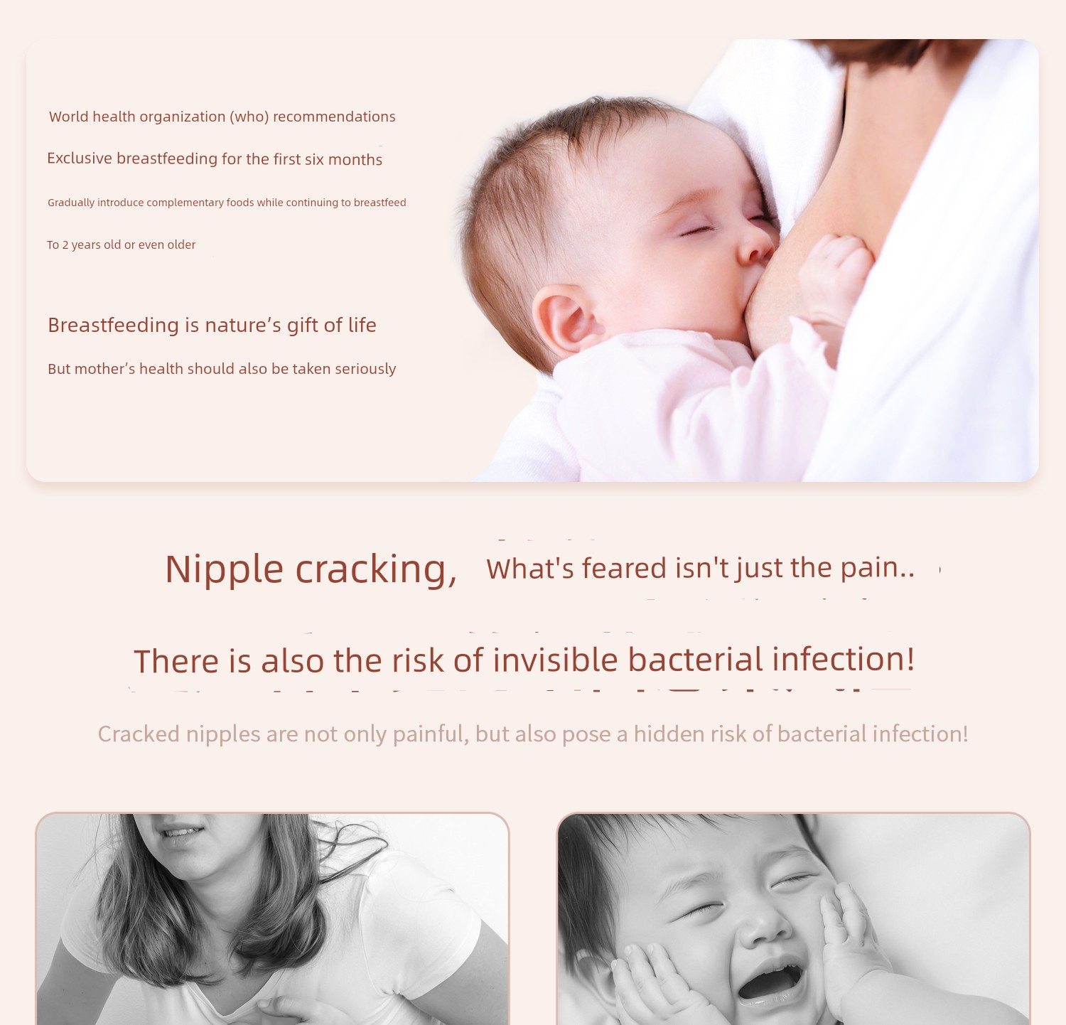 Manyingke Silver-Plated Breathable Anti-Friction Nipple Shield, Ultra-Thin Large Nipple Protector, Breastfeeding Essential — 1