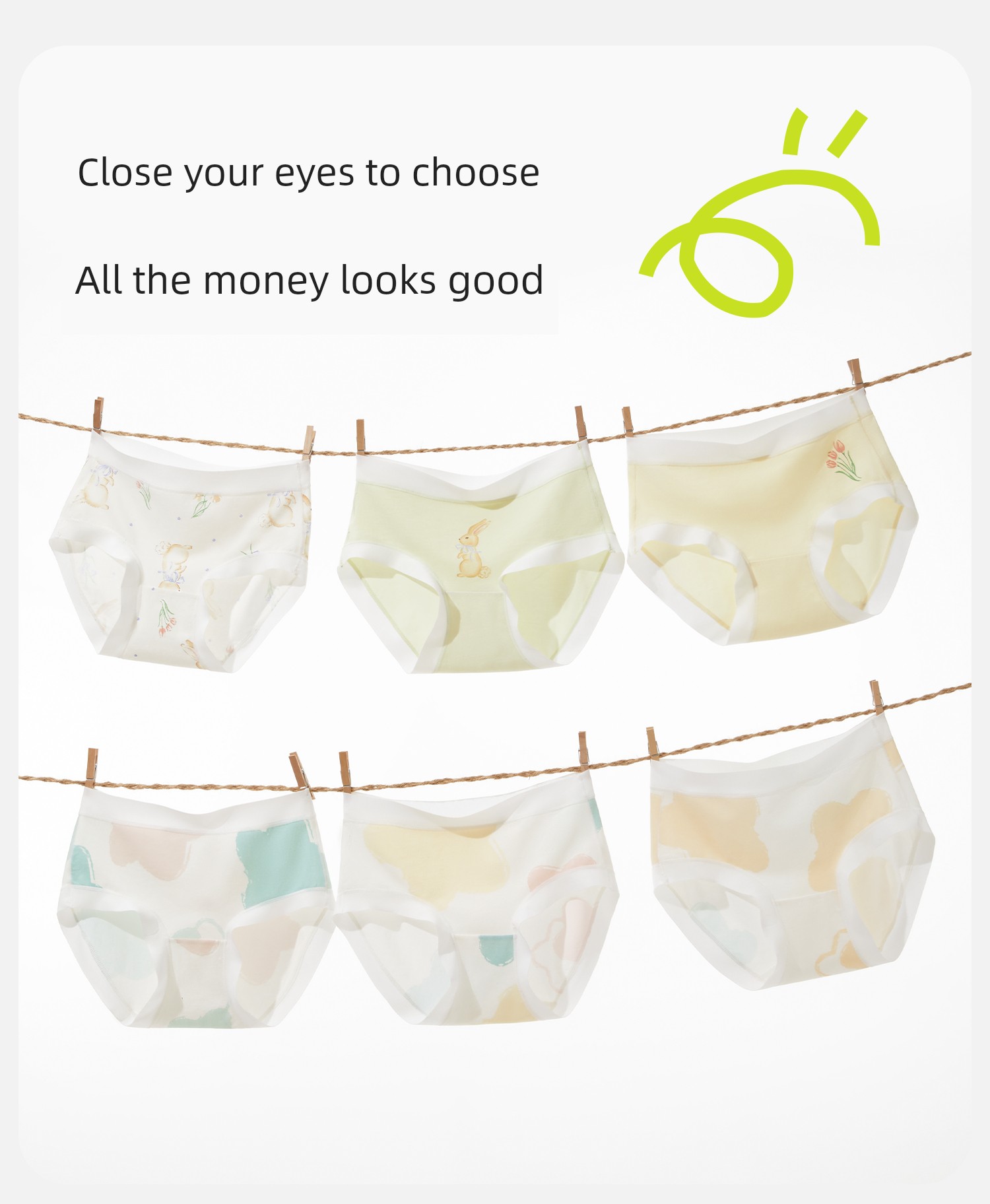 Children's Underwear Girl Class A Non-Hip Clip Children's Girl Bamboo Cotton Briefs Baby Girl Children Triangle Shorts — 21
