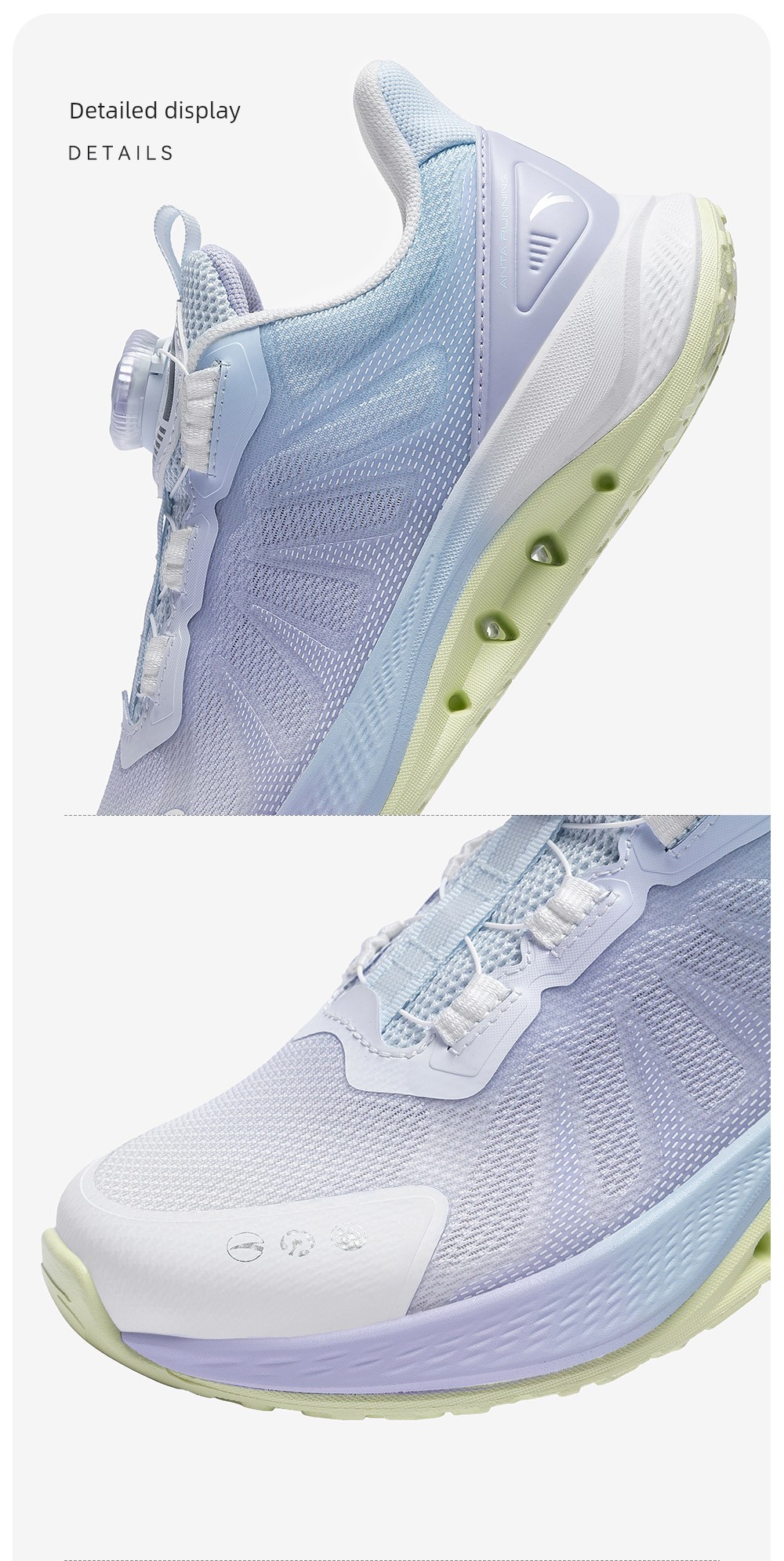 Anta Children's Foot Bridge Technology 2.0 Arch Development Running Shoes 2026 Autumn New Girls' Shoes Professional Sports Shoes — 31