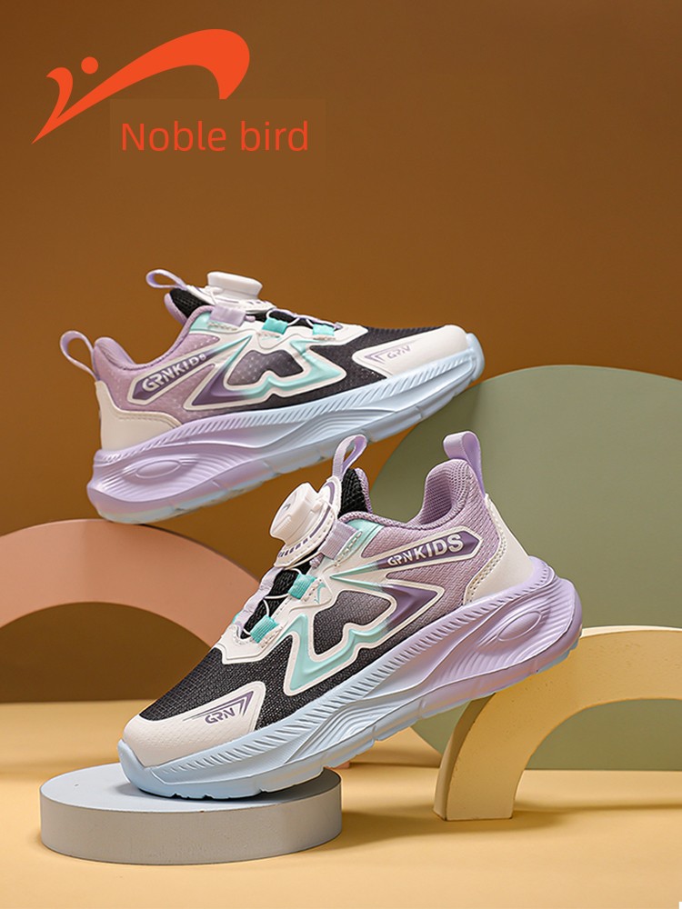 Guirenniao Children's Shoes 2026 New Autumn Hot-Selling Girls' Sports Shoes, Girls' Running Shoes for Kids and Older Children — 4