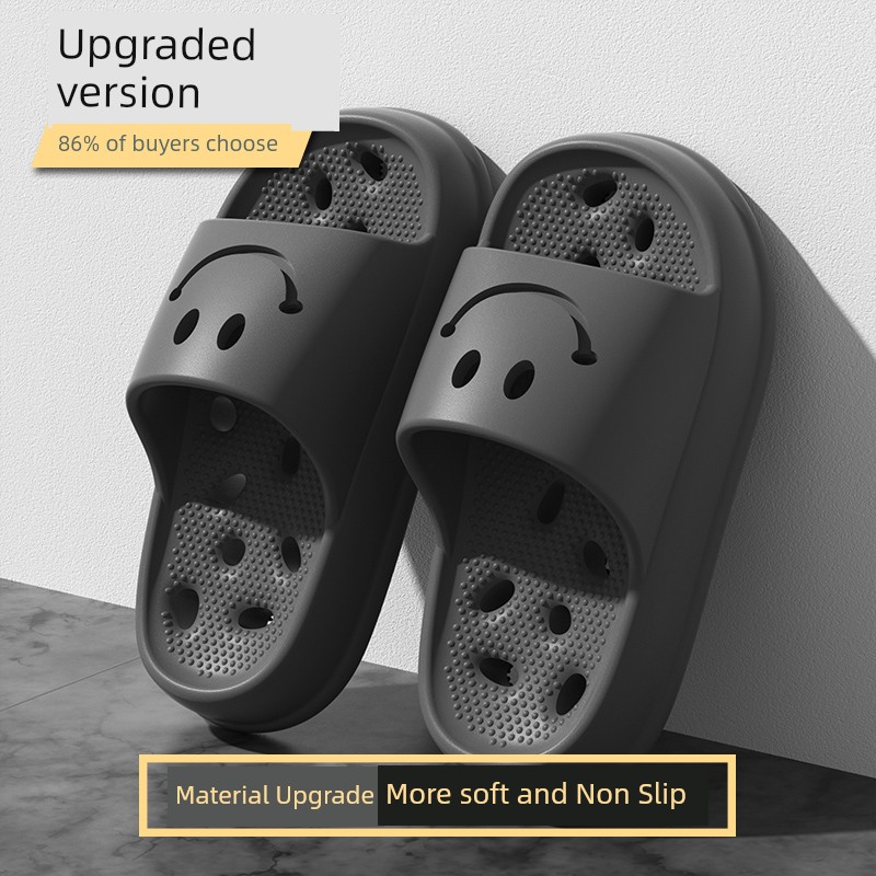 Bathroom Bath Leaking Cut Out Child Kid Slippers — 8