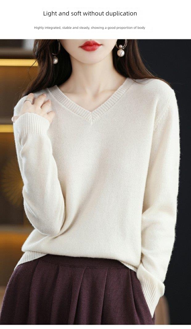 100% Autumn and winter easy Condom Long sleeve pure cardigan