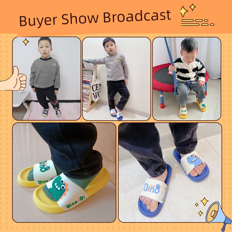 Summer Bath Girls Parent-Child Home Kids Slippers — 4