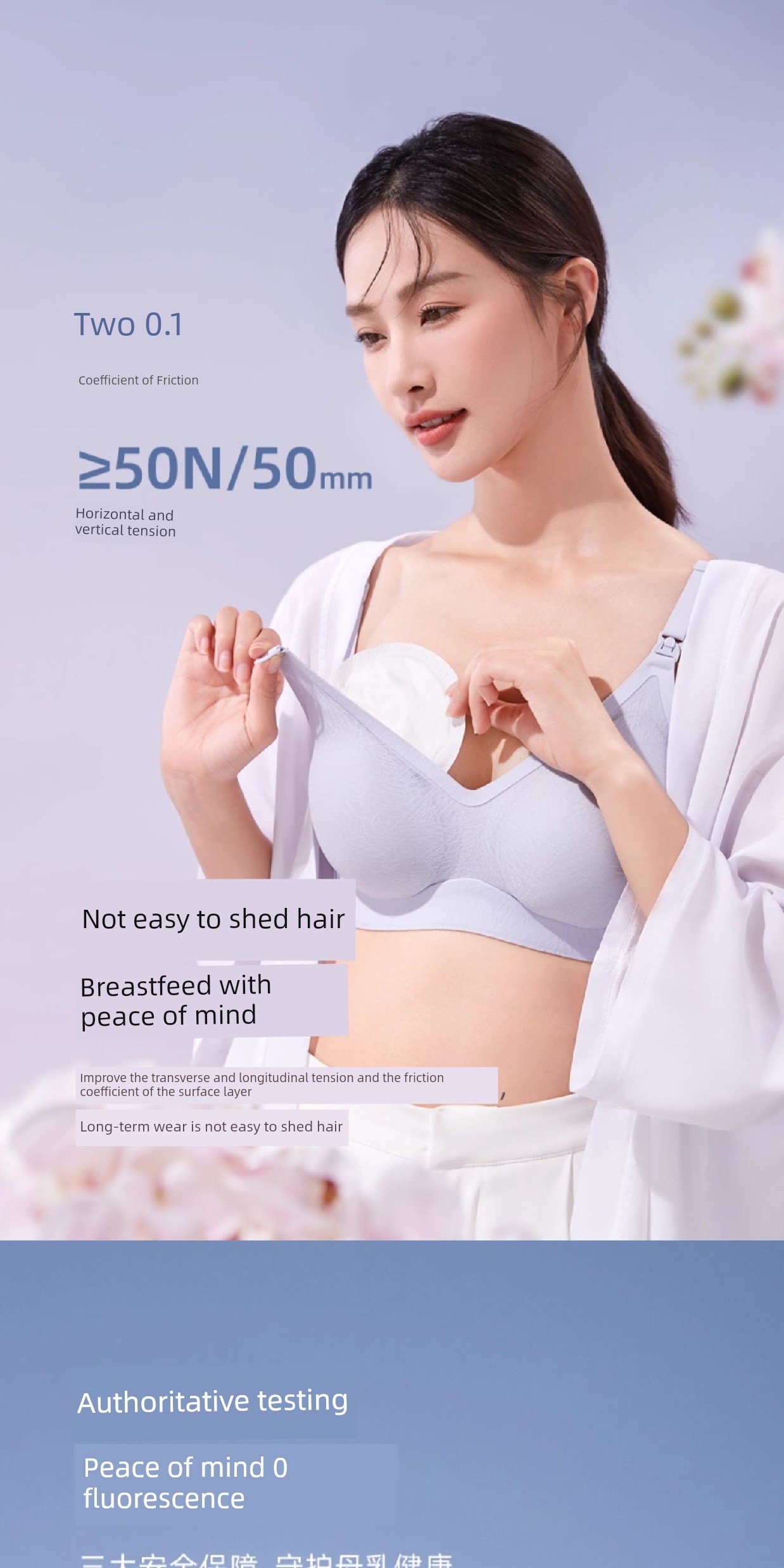 October Crystal Disposable Breast Pads, Ultra-Thin Winter Breast Pads, Postpartum Anti-Leakage Pads, 100 Pieces — 17