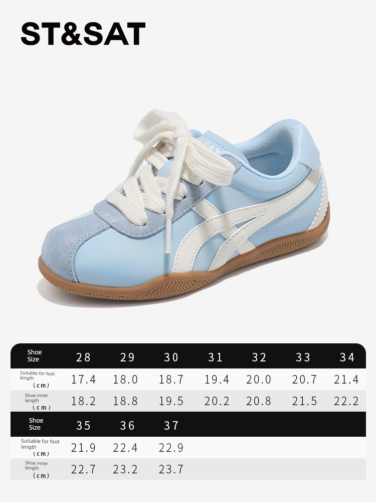 Saturday Children's Shoes Red German Training Shoes for Girls 2026 Spring New Model Children's Non-Slip Campus Girls' Casual Sports Shoes — 3