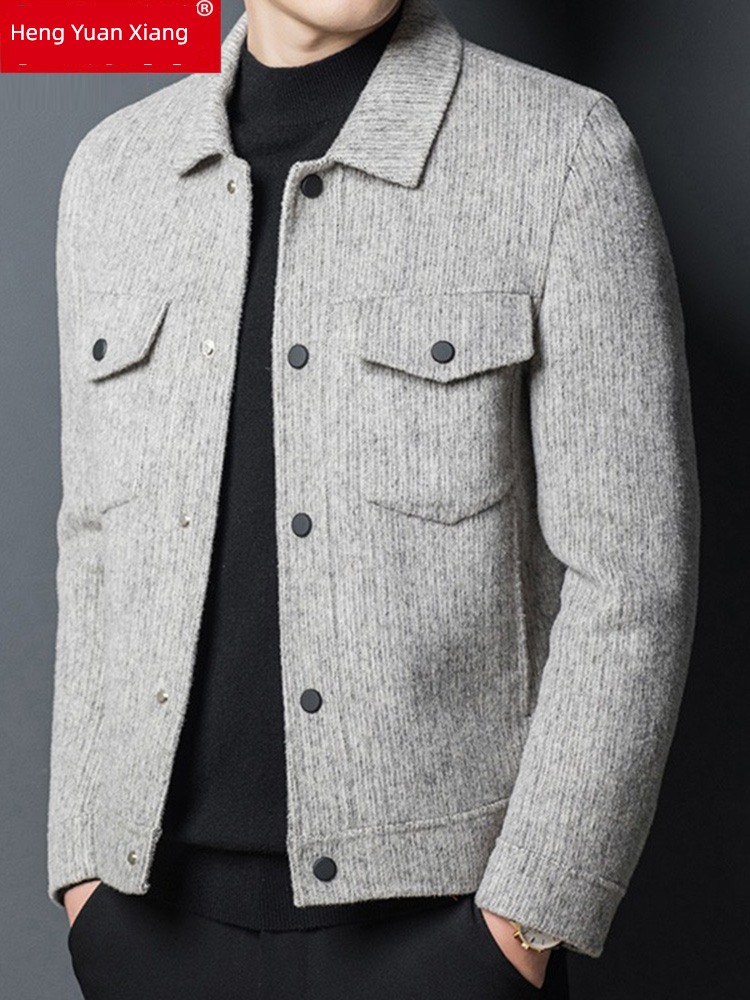 hyz  Spring and Autumn Korean version Double sided Lapel Jacket