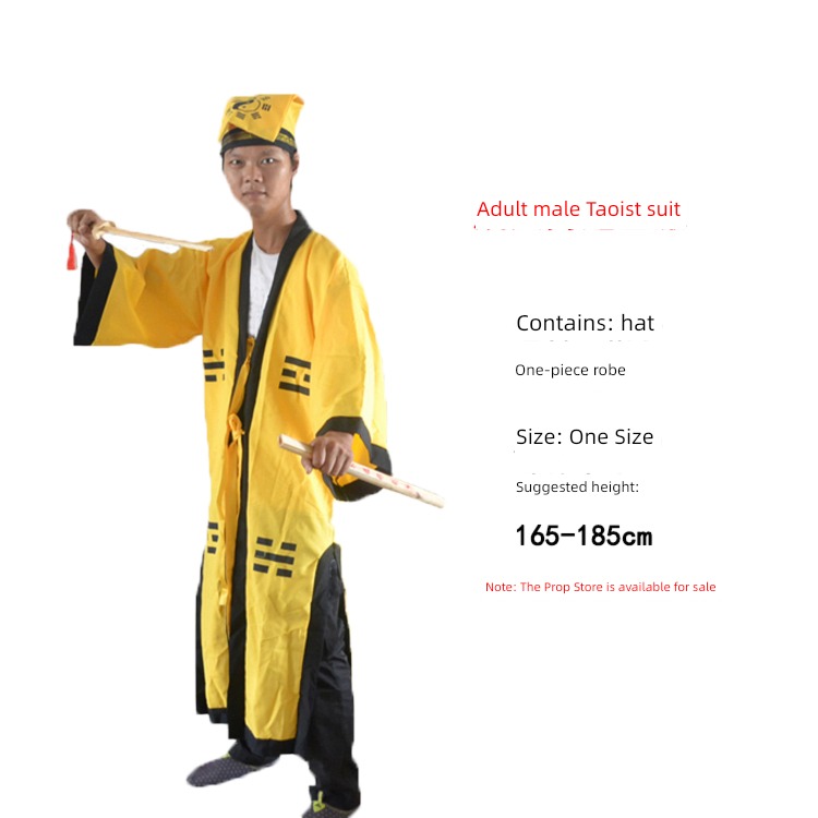 Halloween cos adult male devil scream Ghost clothes a secret chamber Dress up bloody terror doctor Taoist corpse clothing