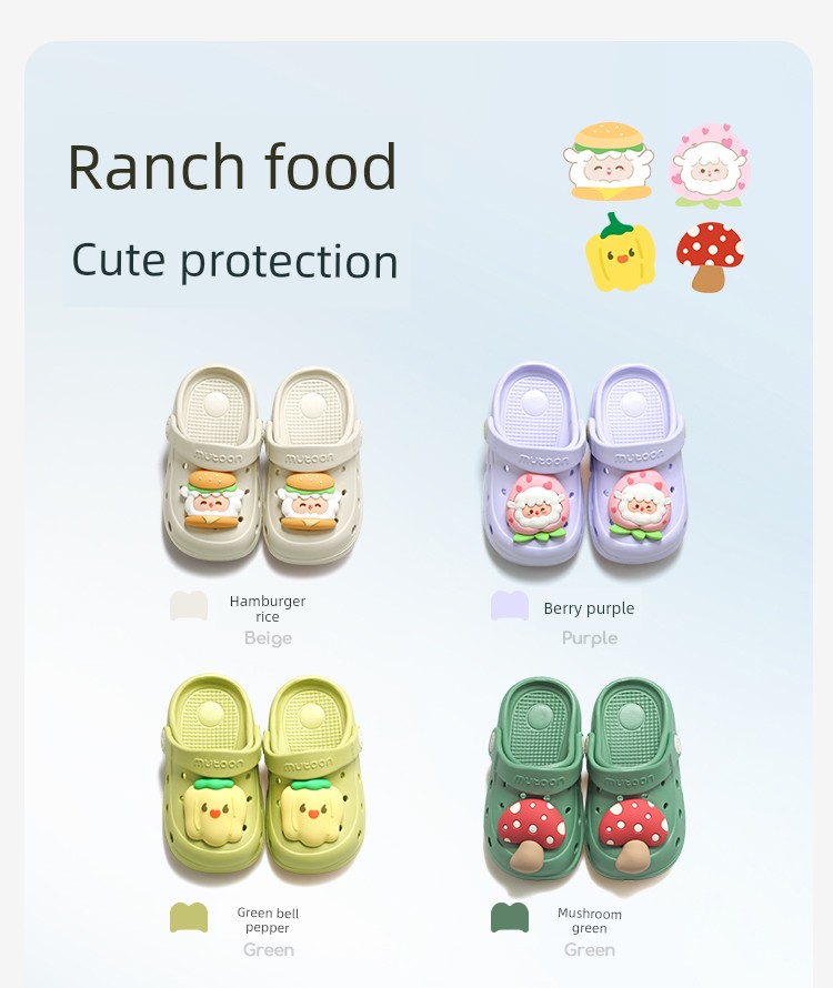 Children's Slippers for Boys, New Summer Style with Plant Essential Oils, Cartoon Clogs for Girls, Kids' Bath Indoor Shoes — 3