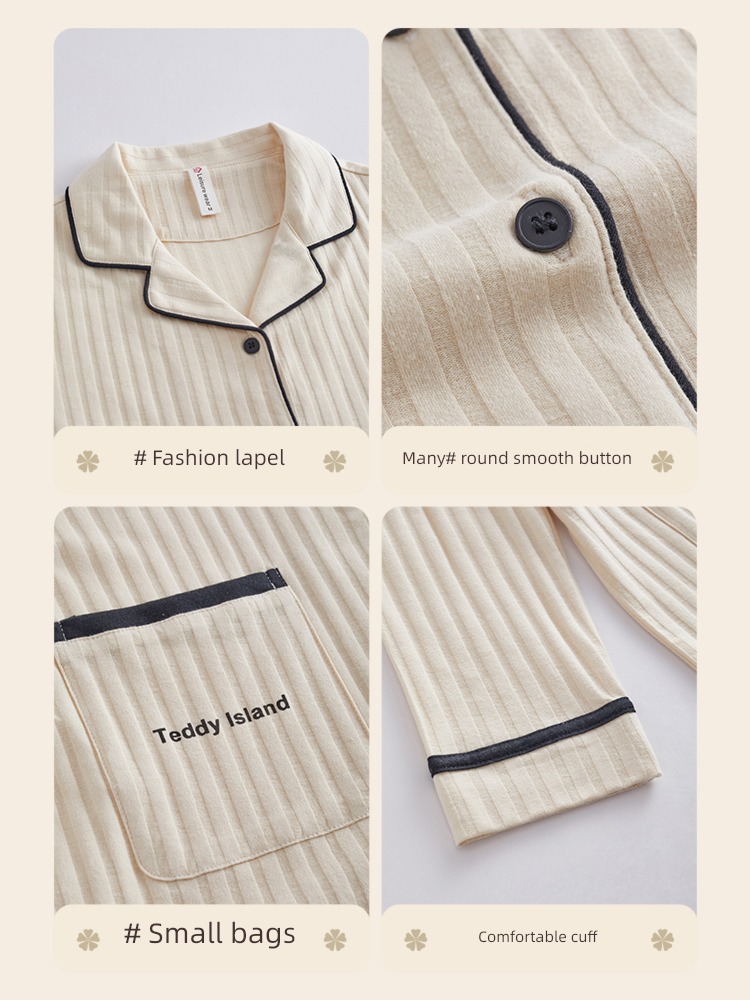 easy Cotton winter One female autumn lovers pajamas